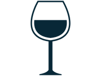 Pictogramme de vins au verre