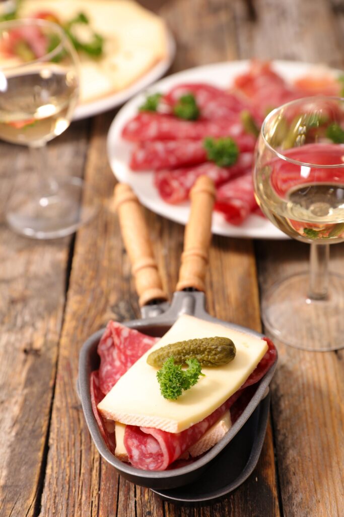 Coupelle de raclette